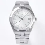 Vacheron Constantin Overseas 4500V Series – Silver Stainless Steel with Date Display