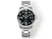 Longines Conquest Black Dial Steel Watch - Image 10