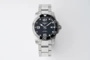 Longines Conquest Black Dial Stainless Steel