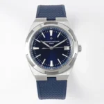 Vacheron Constantin Overseas 4500V Series – Blue Dial, Rubber Strap, Luxury Steel