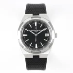 Vacheron Constantin Overseas 4500V Series – Black Dial, Rubber Strap, Luxury Steel – Quality