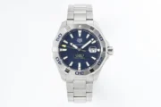 TAG Heuer – Silver Stainless Steel, Blue Dial, Formal & Casual Style, SW200 Movement, Premium