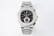 Patek Philippe 5980 Nautilus Black Dial Steel