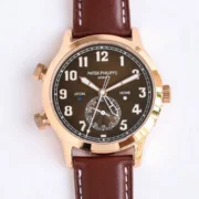 Patek Philippe Calatrava 5524 Rose Gold Brown