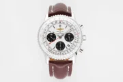 Navitimer B01 Panda Dial Brown Leather