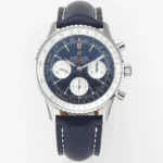 Breitling Navitimer 1 B01 Chronograph Blue Leather