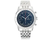Breitling Navitimer Chronograph Blue Dial Steel