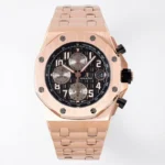 Audemars Piguet Royal Oak Offshore Rose Gold Black Dial Chronograph