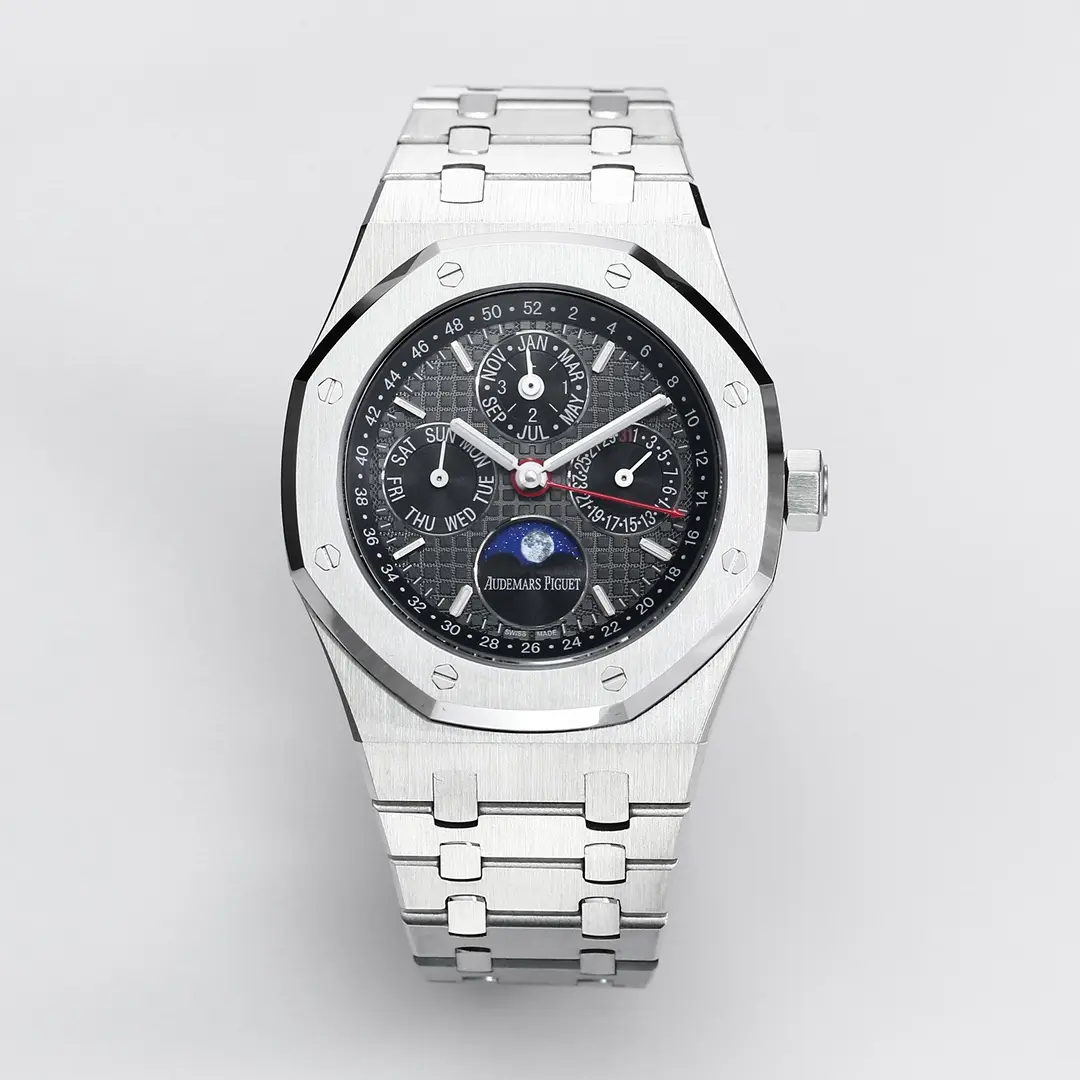 src_0-420.webp Audemars Piguet Royal Oak Perpetual Calendar Blue Dial Stainless Steel - Image 1