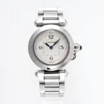 Cartier Pasha de Cartier Watch Silver Stainless Steel