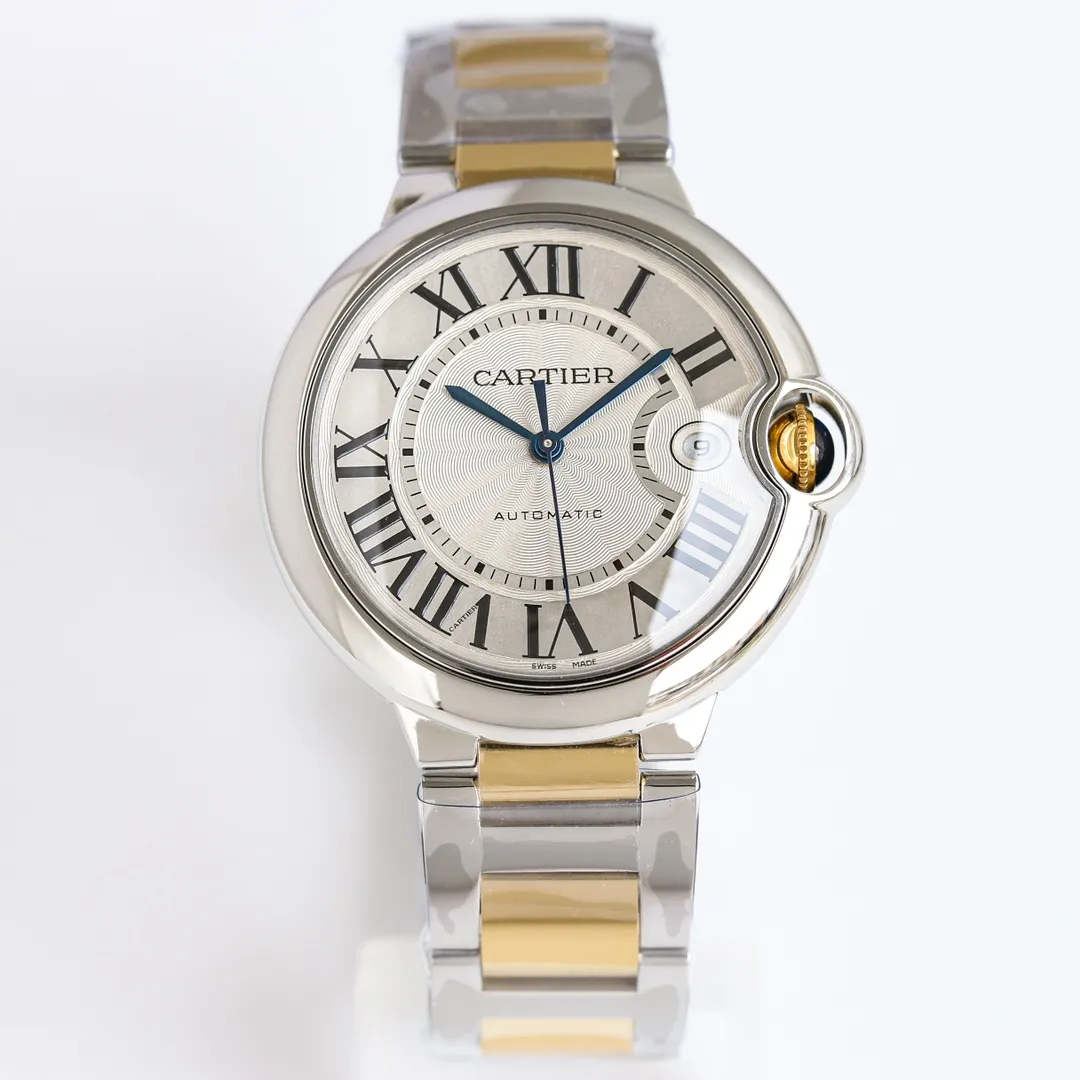 src_0-9.webp Cartier Ballon Bleu 40mm Automatic Two-Tone - Image 1