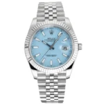Rolex Datejust with Blue Dial, Oyster Perpetual Movement