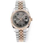 Rolex Datejust 41mm Watch – Two-Tone Steel and Rose Gold with Grey Dial