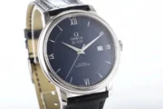 Omega De Ville Blue Dial Leather - Image 9