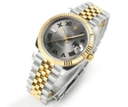 Rolex Datejust 41mm Watch – Two-Tone Steel and Gold with Grey Dial - Image 2