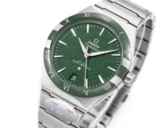 Omega Constellation 41mm Green Ceramic Watch - Image 2