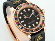 Rolex Yacht-Master Rose Gold Black Rubber - Image 2