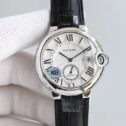Cartier Ballon Bleu Silver Black