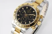 Rolex Daytona 4130 – Two-Tone Gold/Steel, Black Dial, Luxury Chronograph - Image 2