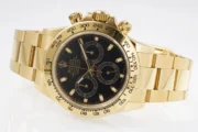 Rolex Daytona 4130 – Gold with Black Dial - Image 2