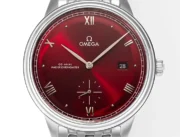 Omega De Ville Prestige Red Dial Steel - Image 2