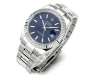 Rolex Datejust 41mm Blue Dial Stainless Steel Fluted Bezel with 3235 Movement - Image 2