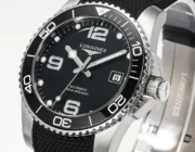 Longines Conquest Black Dial Rubber Strap - Image 2