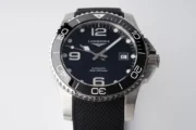 Longines Conquest Black Dial Rubber Strap - Image 2