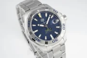 TAG Heuer – Silver Stainless Steel, Blue Dial, Formal & Casual Style, SW200 Movement, Premium - Image 9