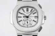 Patek Philippe Nautilus 5980 Silver Chronograph – Watch & Excellence - Image 2