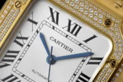 Cartier Santos de Cartier Watch Gold White - Image 9