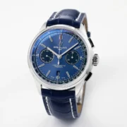 Breitling Premier B01 Chronograph Blue Leather - Image 8