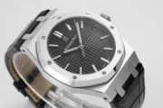 Audemars Piguet Royal Oak 15500 Black Leather - Image 2