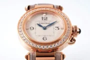 Cartier Pasha de Cartier Watch Rose Gold Leather - Image 8