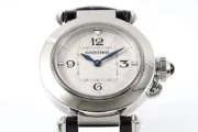 Cartier Pasha de Cartier Watch Silver Black - Image 2