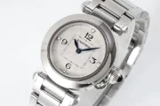 Cartier Pasha de Cartier Watch Silver Stainless Steel - Image 2