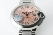 Cartier Ballon Bleu 33mm Pink Dial Steel - Image 2