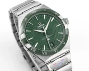 Omega Constellation 41mm Green Ceramic Watch - Image 3