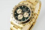 Rolex Daytona Watch – Gold with Black Dial – Limited Stock - Image 3