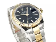 Rolex Datejust Two-Tone Black Dial with 3235 Movement - Image 3