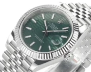 Rolex Datejust 41mm Green Dial Stainless Steel Oyster Bracelet - Image 3