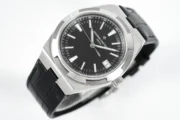Vacheron Constantin Overseas – Black Dial, Stainless Steel Case, Rubber Strap with Interchangeable System - Image 3