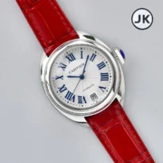 Cartier Cle de Cartier Automatic Red Leather - Image 3