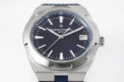 Vacheron Constantin Overseas 4500V Series – Blue Dial, Rubber Strap, Luxury Steel - Image 3