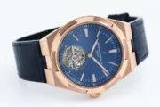 Vacheron Constantin Overseas Tourbillon – Rose Gold Case, Blue Dial, Leather Strap Best - Image 3