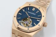 Audemars Piguet Royal Oak Tourbillon Blue Rose Gold - Image 3