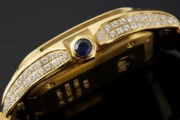 Cartier Santos de Cartier Watch Gold White - Image 2