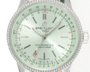 Breitling Navitimer Automatic Green Leather - Image 3
