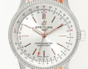 Breitling Navitimer Automatic Orange Leather - Image 3