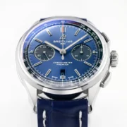 Breitling Premier B01 Chronograph Blue Leather - Image 7